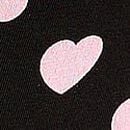 Logo Boyshort Panty, Black Heart Dog, swatch