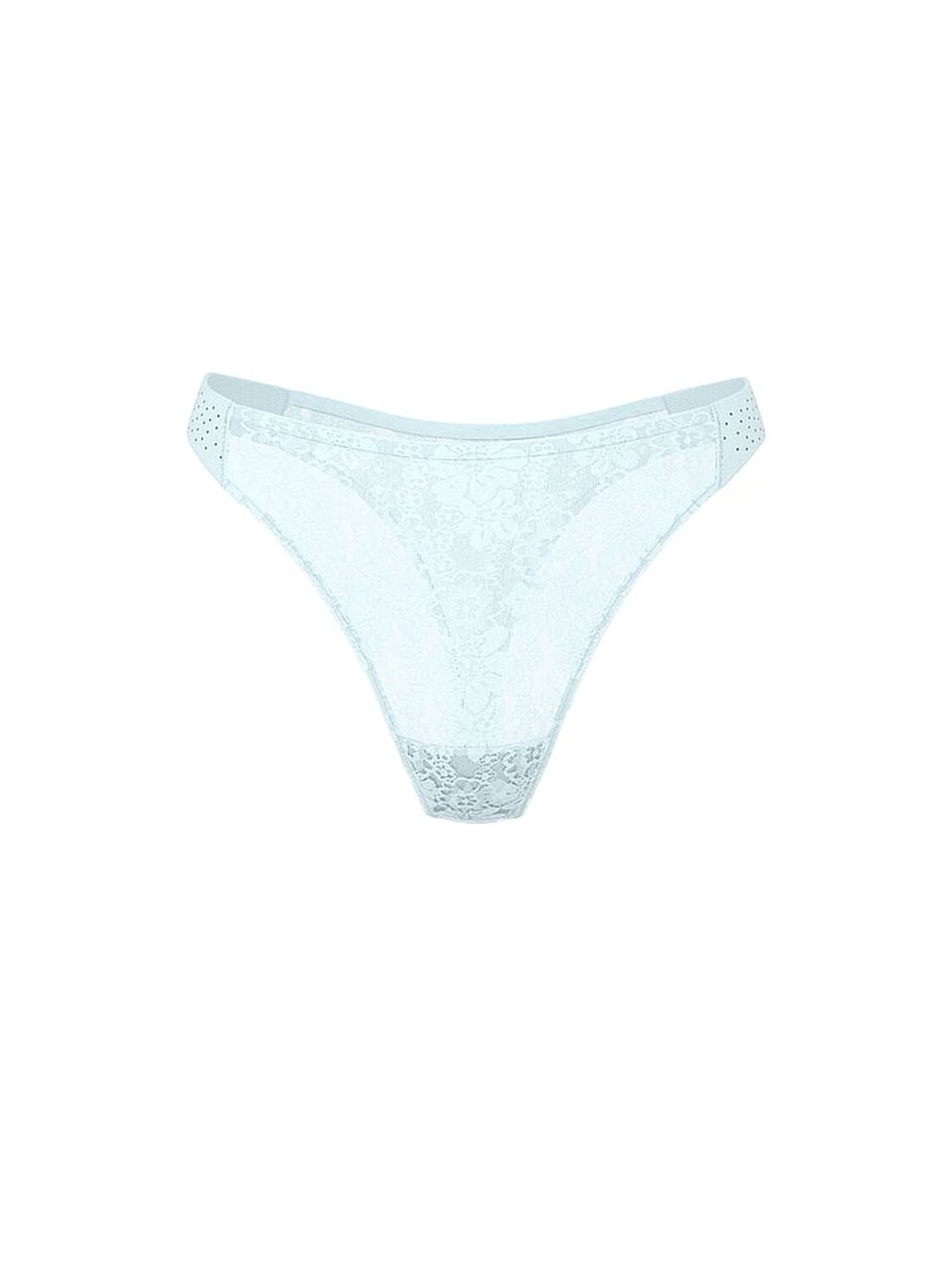 vs Pink Bling Lacie Logo Scoop Thong Spray Blue 3 of 3 