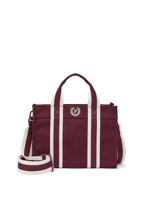 Mini Crossbody Canvas Tote Bag