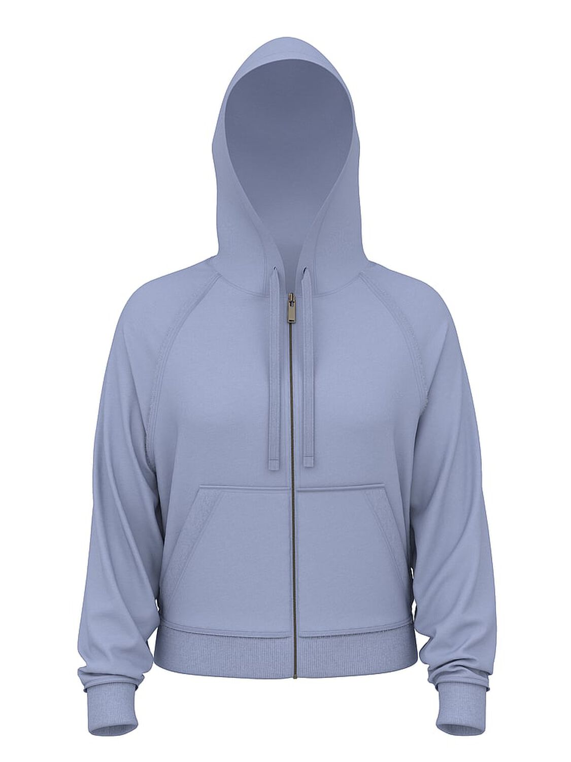 vs Pink Lightweight Lounge Full-Zip Hoodie Dusty Iris 3 of 3 