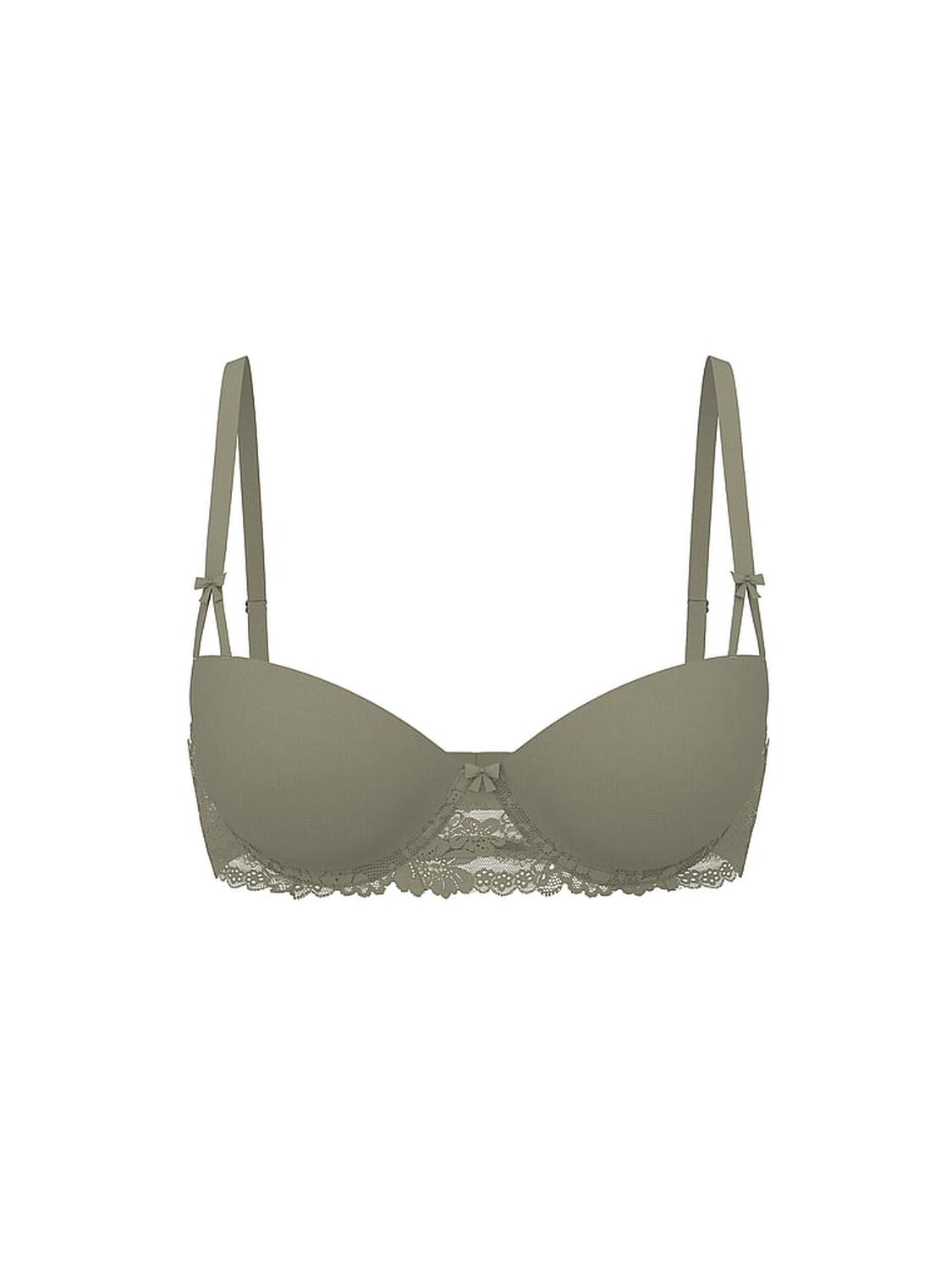 vs Pink Wink PINK Wink&trade; Push-Up Balconette Bra Slate Green 3 of 3 