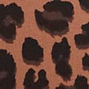 Relay Square-Neck Sports Bra, Leopard, swatch