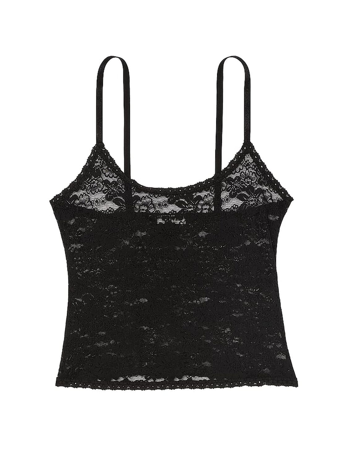 vs Pink Pretty Perfect Cami Pure Black Lace 3 of 3 