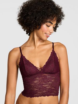 Wink Lace Unlined Longline Bralette