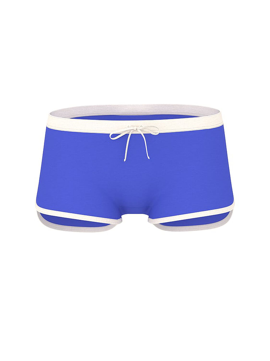 vs Pink Cotton Dorm Boyshort Panty Ultramarine Blue Pink Butt Graphic 3 of 3 