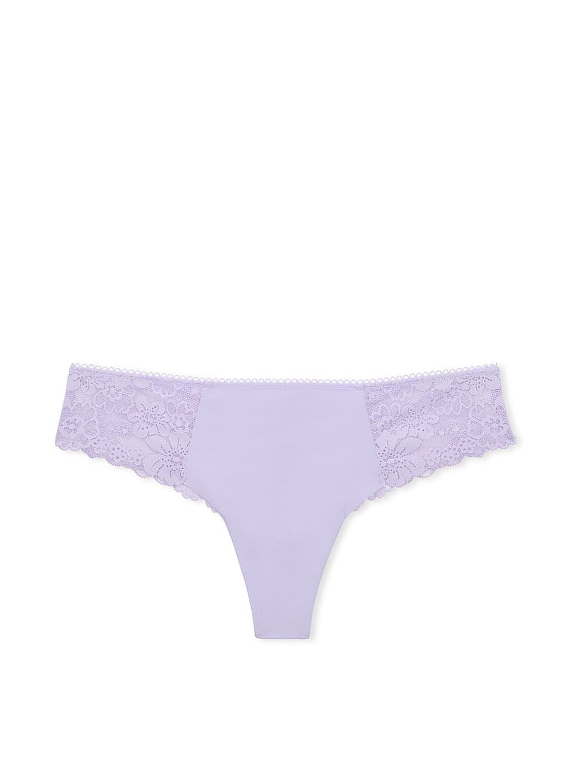 vs Pink No-Show Thong Panty Purple Cloud 3 of 3 