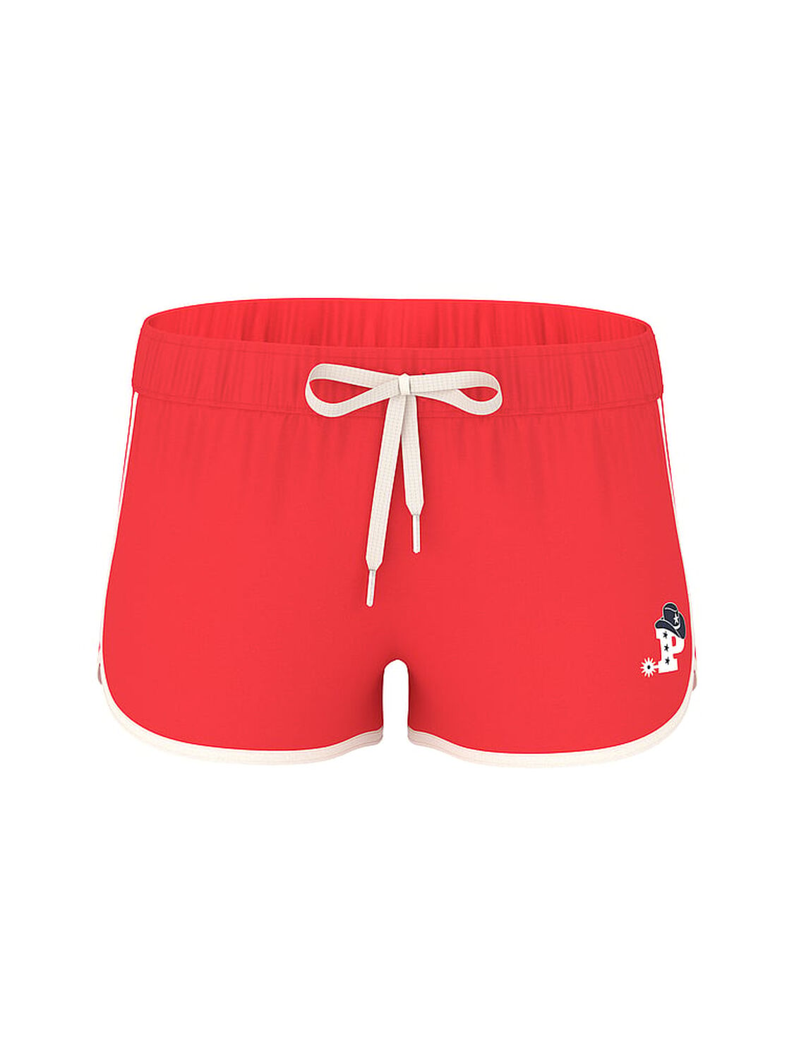 vs Pink Soft Modal Micro Shorts Red Pepper Shine 3 of 3 