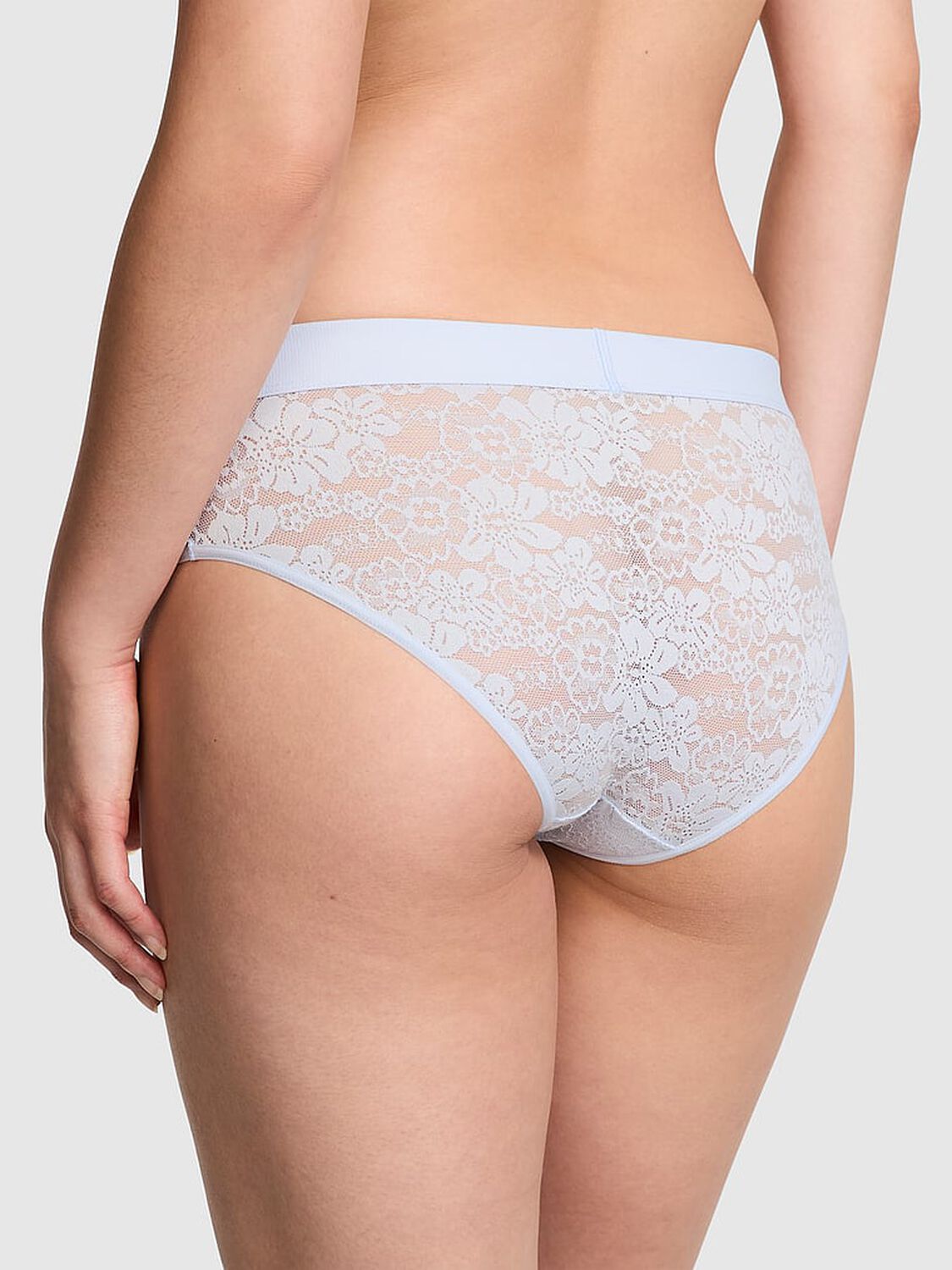 vs Pink Wink Hiphugger Panty Hydrangea Blue 2 of 3 
