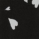 Seamless Hiphugger Panty, Black Heart Print, swatch