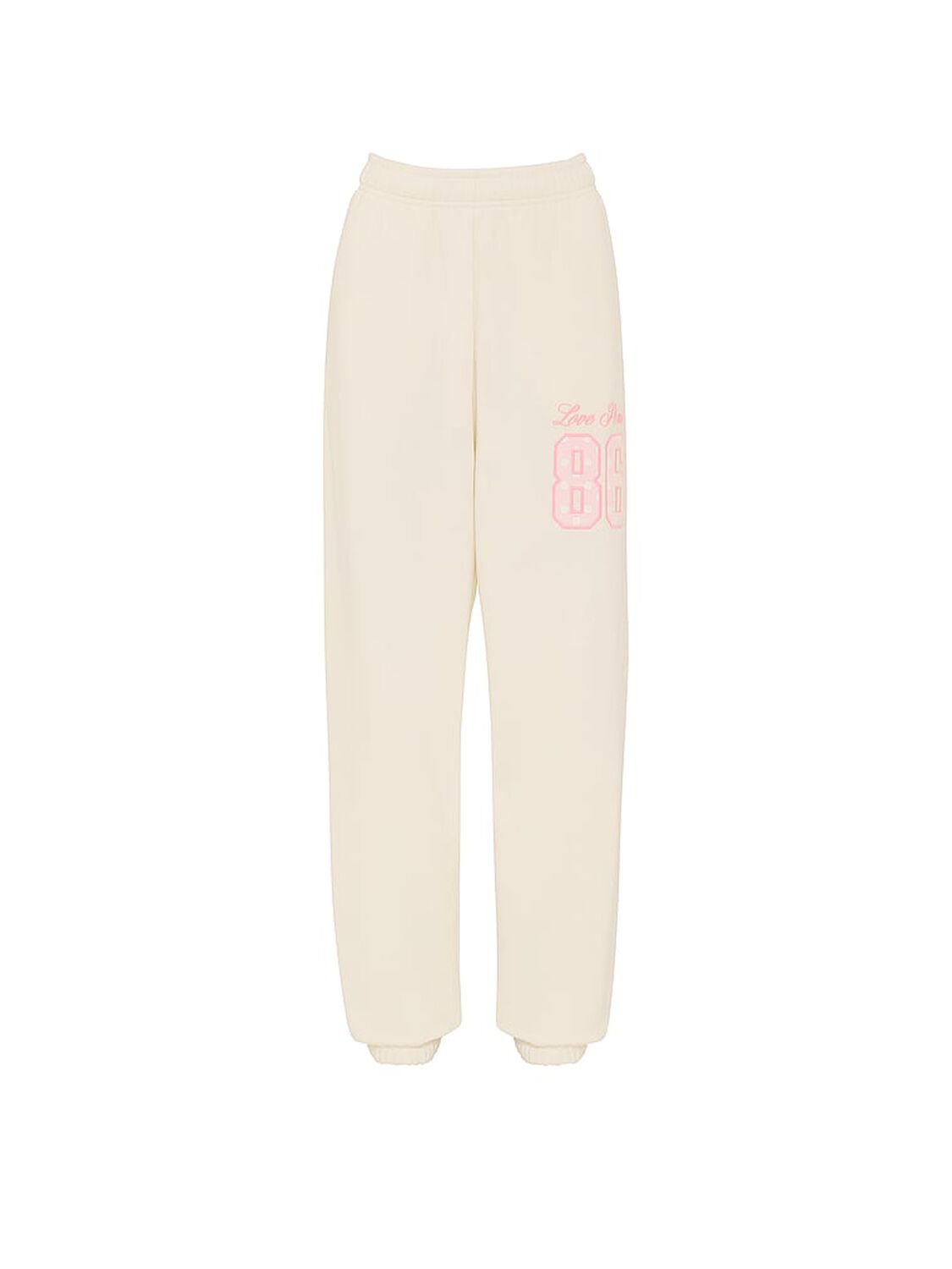 vs Pink Campus Fleece&trade;&nbsp;Sweatpants Cozy White 3 of 3 