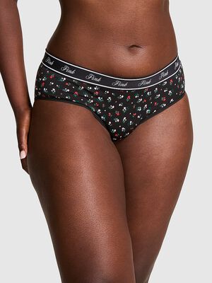 Logo Cotton Hiphugger Panty