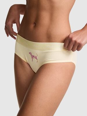 Logo Cotton Hiphugger Panty