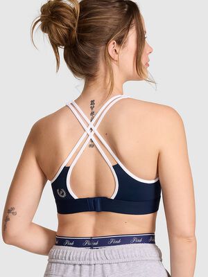 PINK Relay&trade; Strappy Medium-Support Sports Bra
