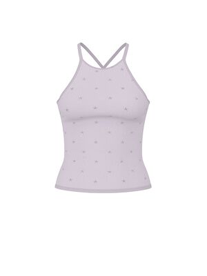 Soft Modal High-Neck Bra Tank