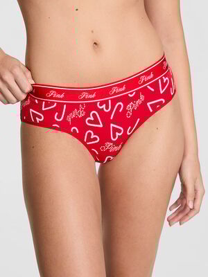Logo Cotton Hiphugger Panty