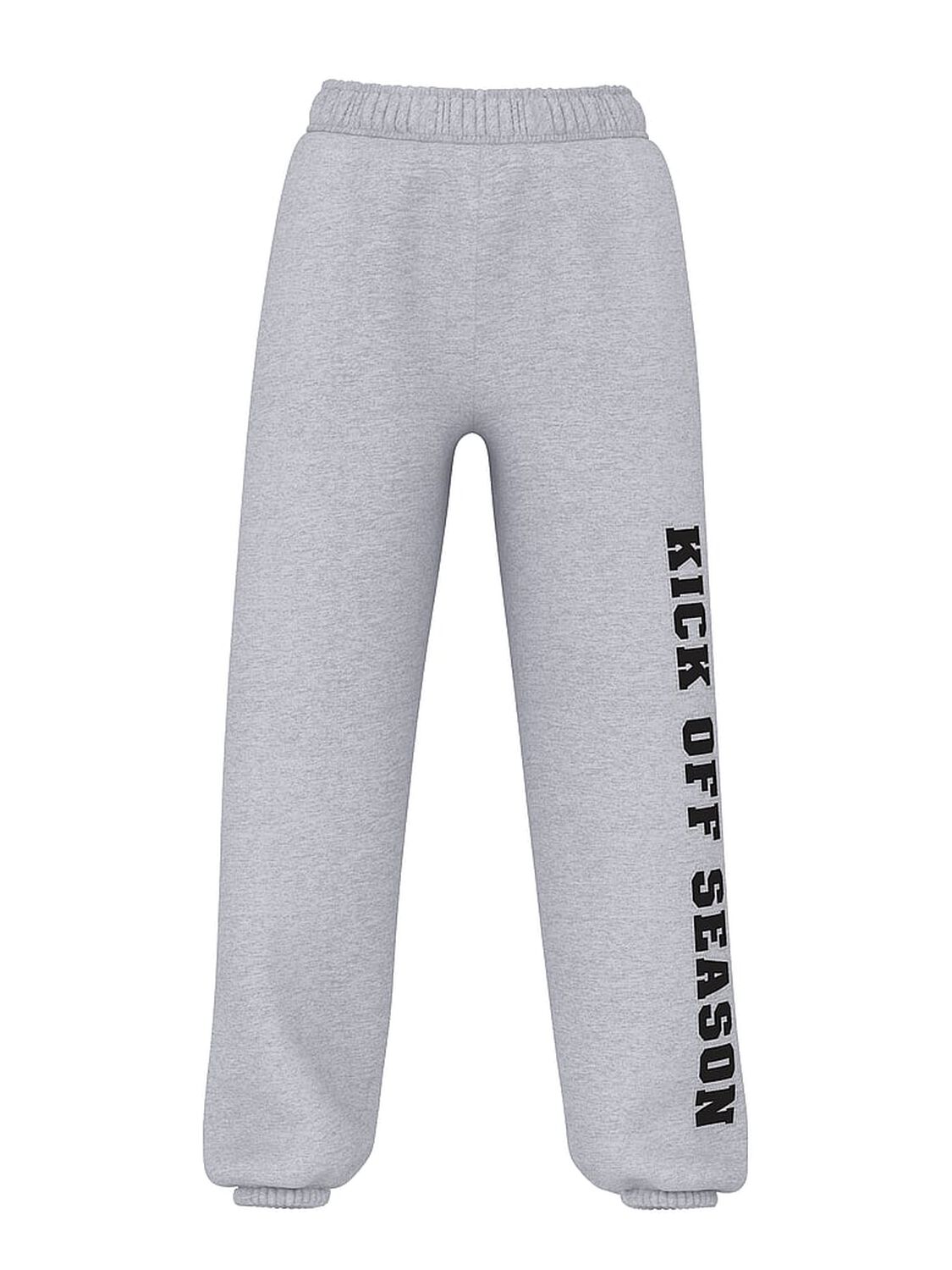 vs Pink Ivy Fleece Campus Sweatpants Vs Medium Heather Grey Game Day 3 of 3 
