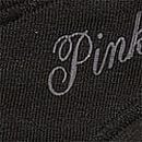 Cotton High-Leg Thong Panty, Pure Black, swatch