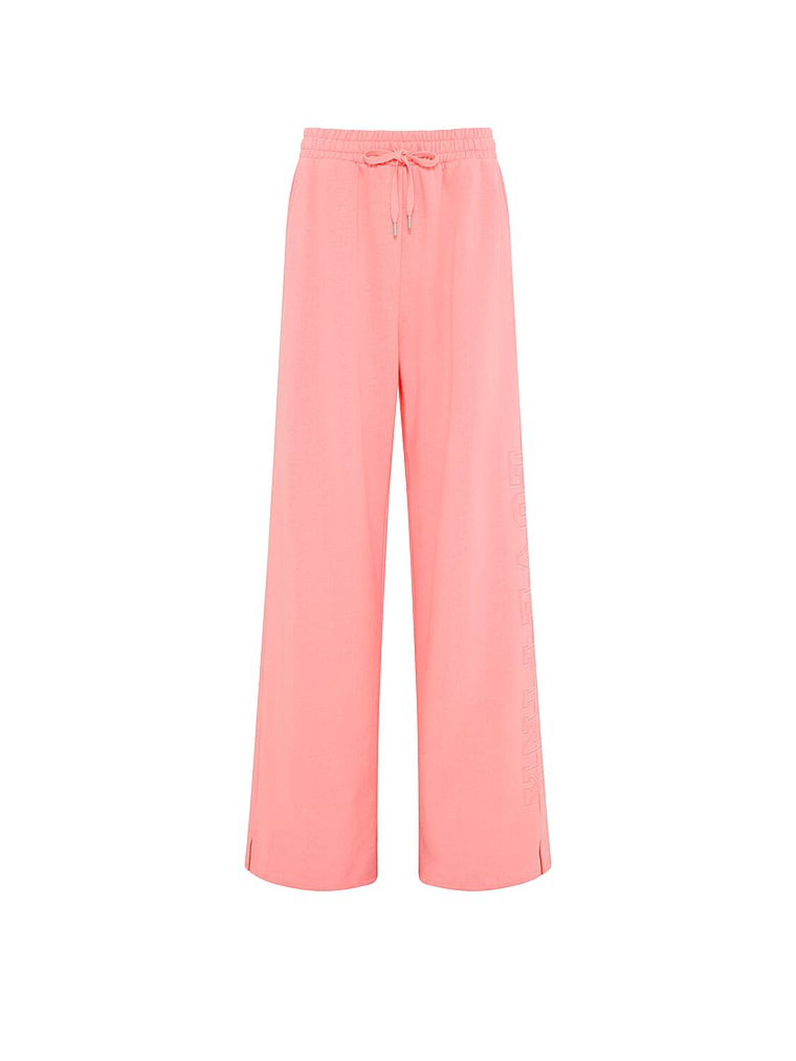 pink Pink Campus Fleece&trade; Wide-Leg Split-Hem Sweatpants Pink Sky 3 of 3 