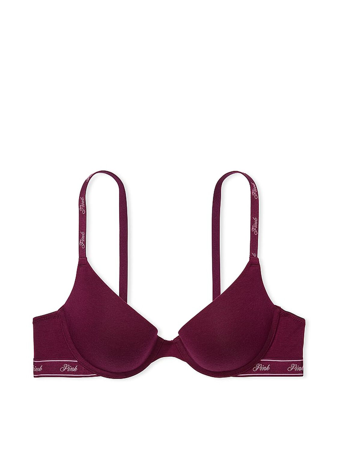 vs Pink Wear Everywhere Wear Everywhere Push-Up Bra Wild Rose 3 of 3 