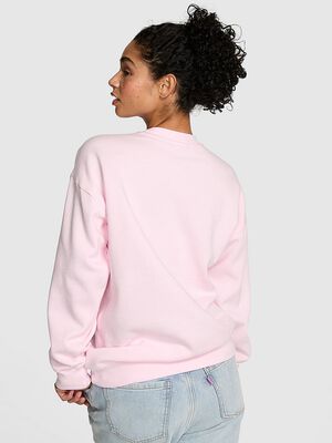 Ivy Fleece Oversized Crew Sweatshirt