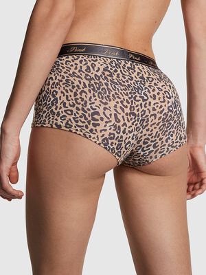 Logo Cotton Boyshort Panty