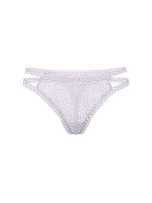 Wink Eyelet Lace Strappy Thong Panty