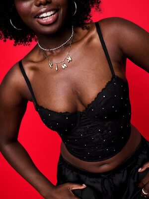 Satin Pull-On Trouser Pants