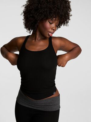 Relaxed Rib Boyfriend Tank Top