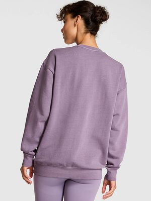 Ivy Fleece Oversized Crew Sweatshirt