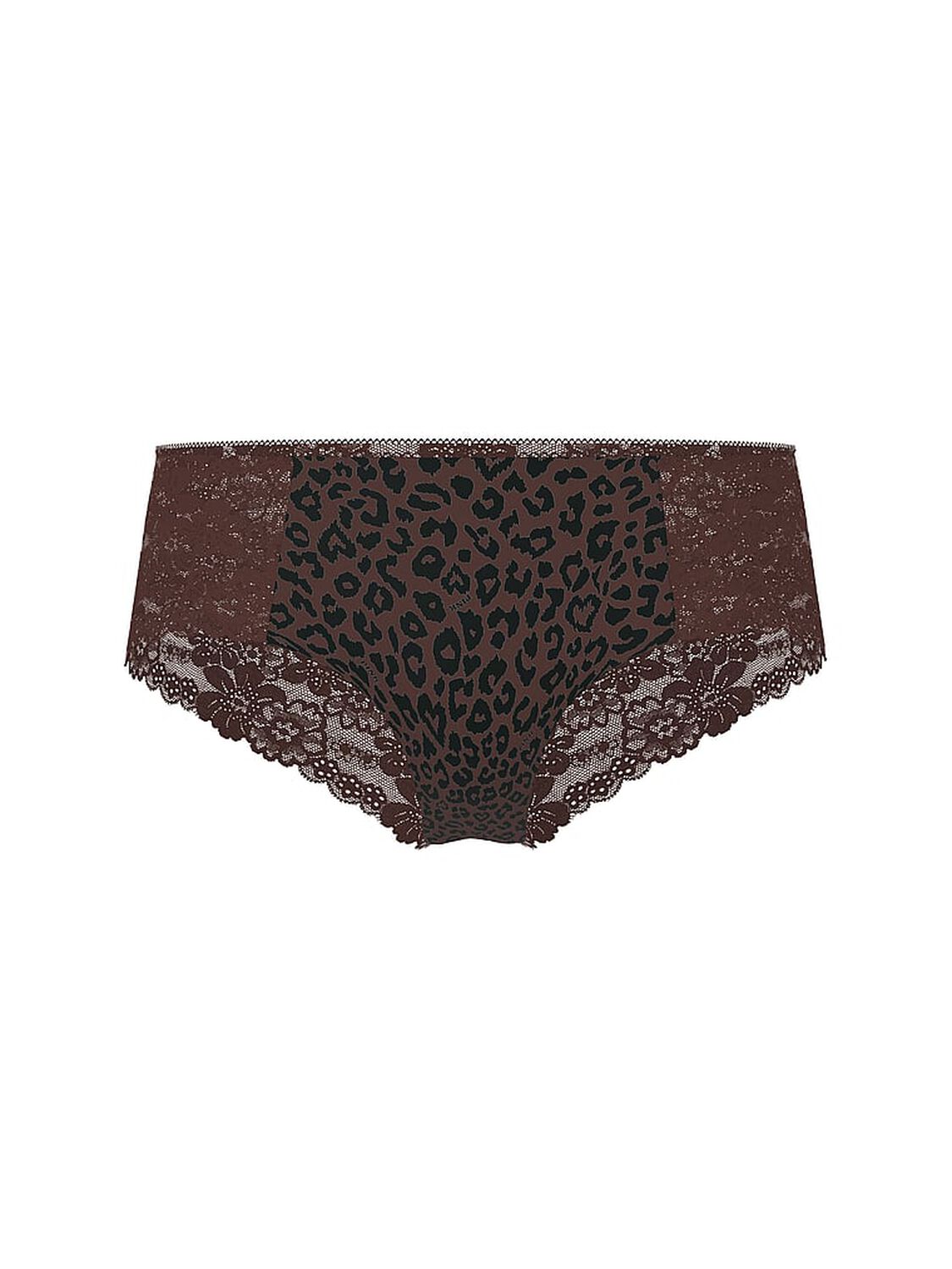 vs Pink No-Show Cheeky Panty Ganache Leopard Print 3 of 3 