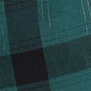 Flannel Pajama Pants, Deep Forest/ Black Plaid, swatch