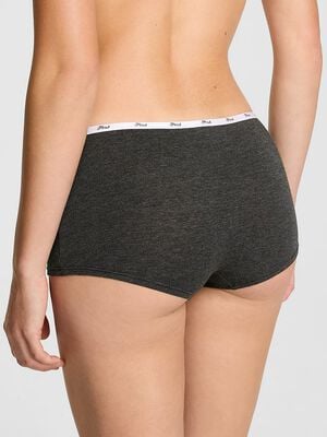 Logo Cotton Boyshort Panty