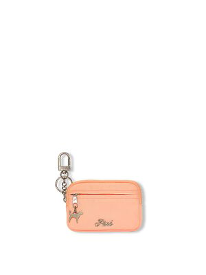 Zip Card Holder Keychain
