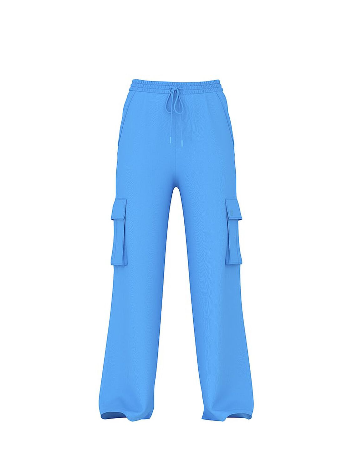 vs Pink Ivy Fleece Wide-Leg Cargo Sweatpants Dream On 3 of 3 