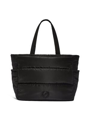 Quilted Puffer Tote Bag