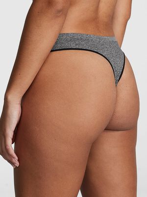 Seamless High-Leg Thong Panty