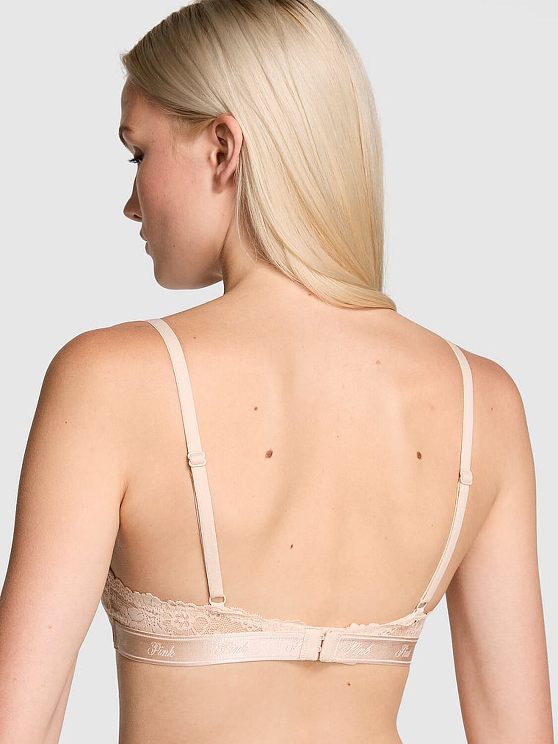 vs Pink Wink Lightly Lined Balconette Bra Marzipan 2 of 3 