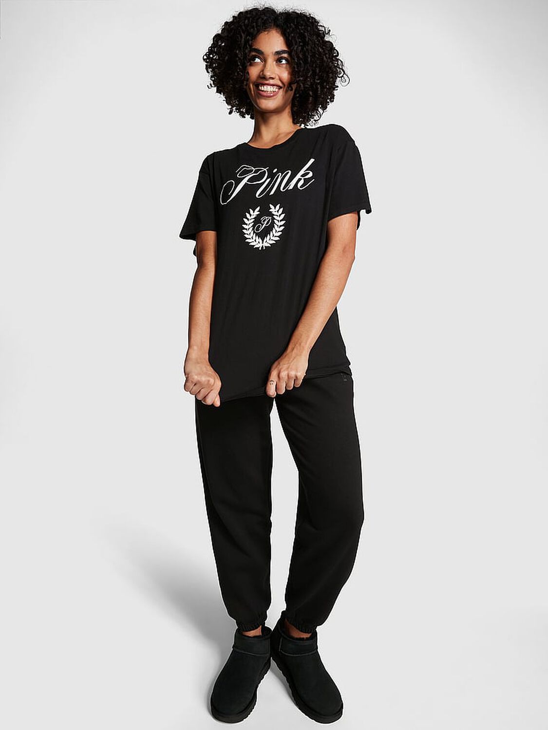 vs Pink Campus Cotton Tee 4 of 4 