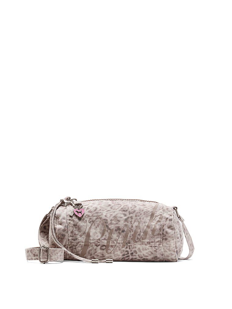 Canvas Rolled Duﬄe Shoulder Bag Leo Haze One Size | Victoria's