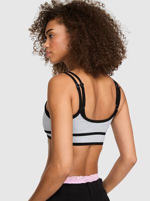 All-Day Cotton&trade; Double Up Scoop Bra