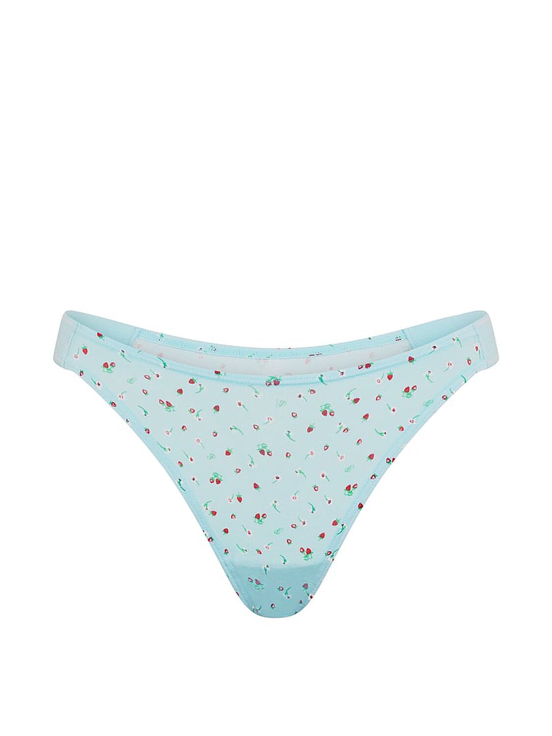 vs Pink Logo Cotton Shine High-Leg Thong Panty 3 of 3 