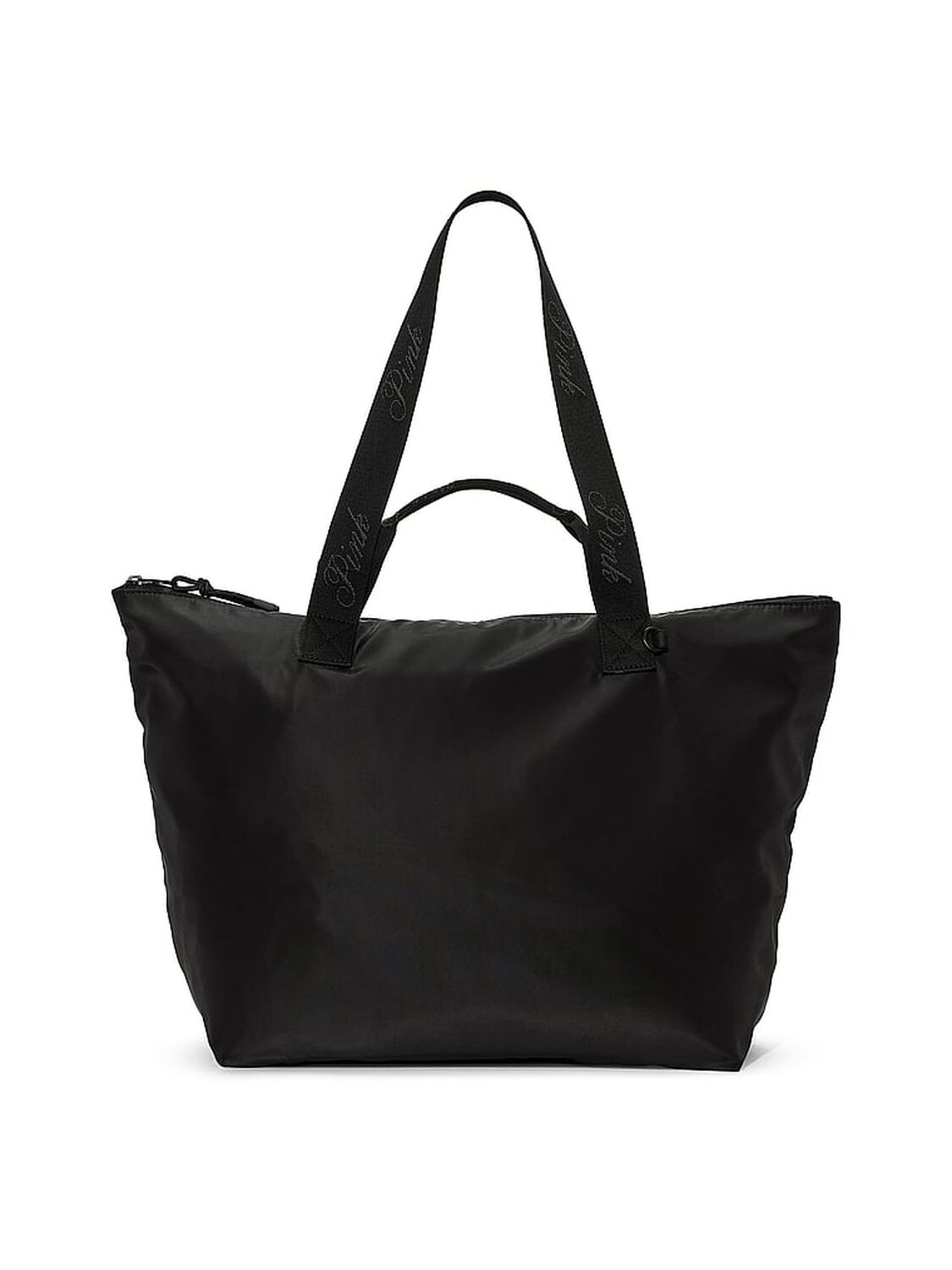 vs Pink Nylon Tote Bag Black 1 of 4 