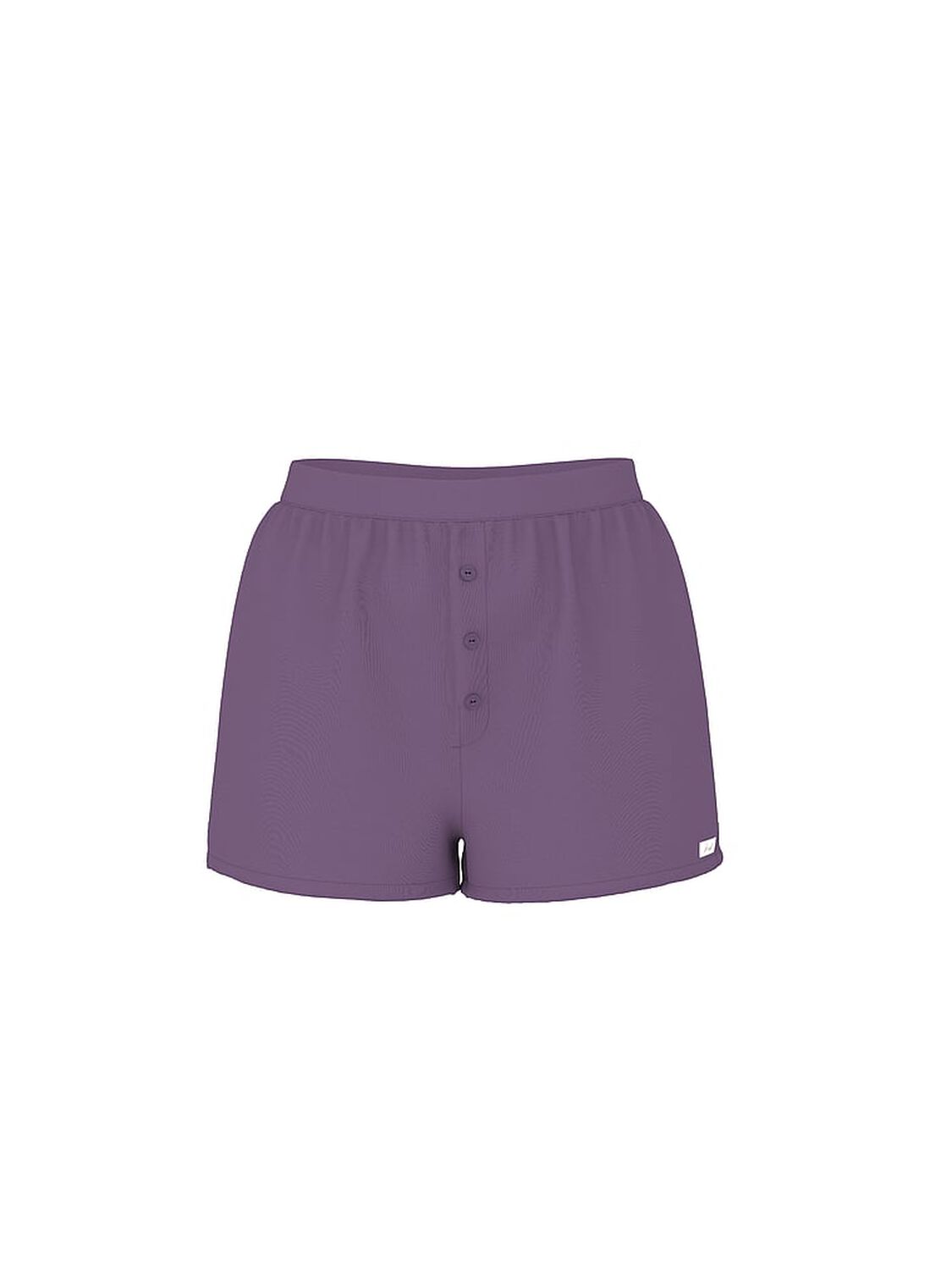vs Pink Cotton Boxer Shorts Frozen Plum 3 of 3 