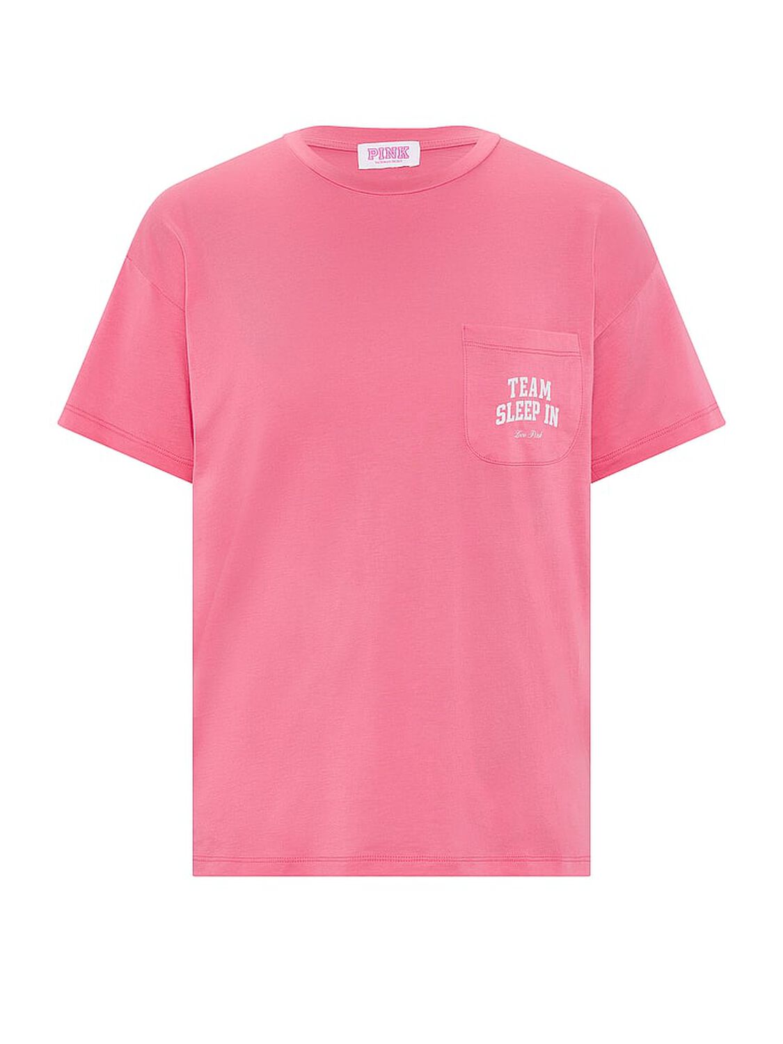 vs Pink Light as Air Jersey Pocket Tee Love Me Pink 3 of 3 