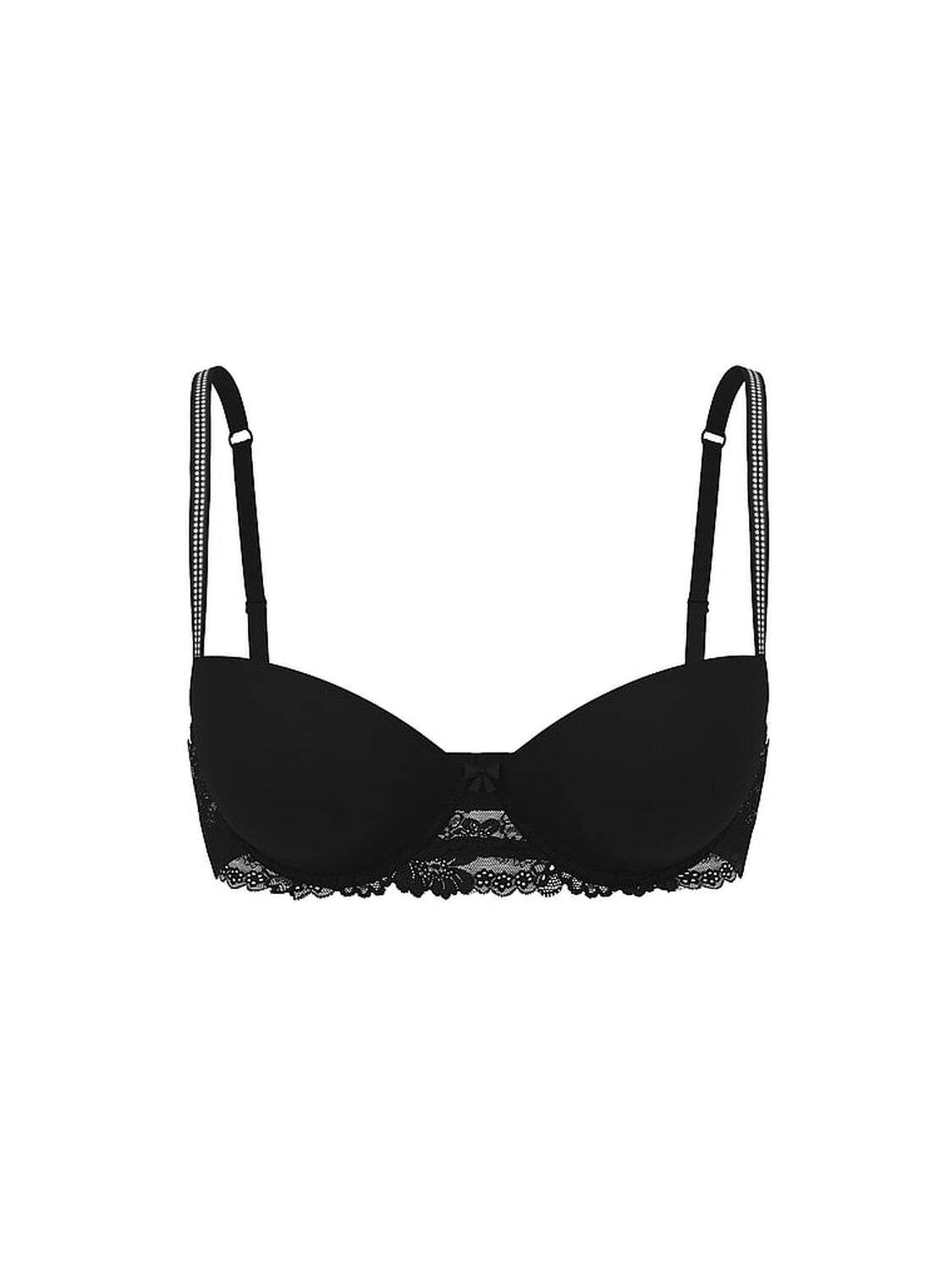 vs Pink Wink PINK Wink&trade; Push-Up Balconette Bra Black 3 of 3 