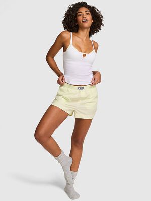 Boyfriend Boxer Pajama Shorts