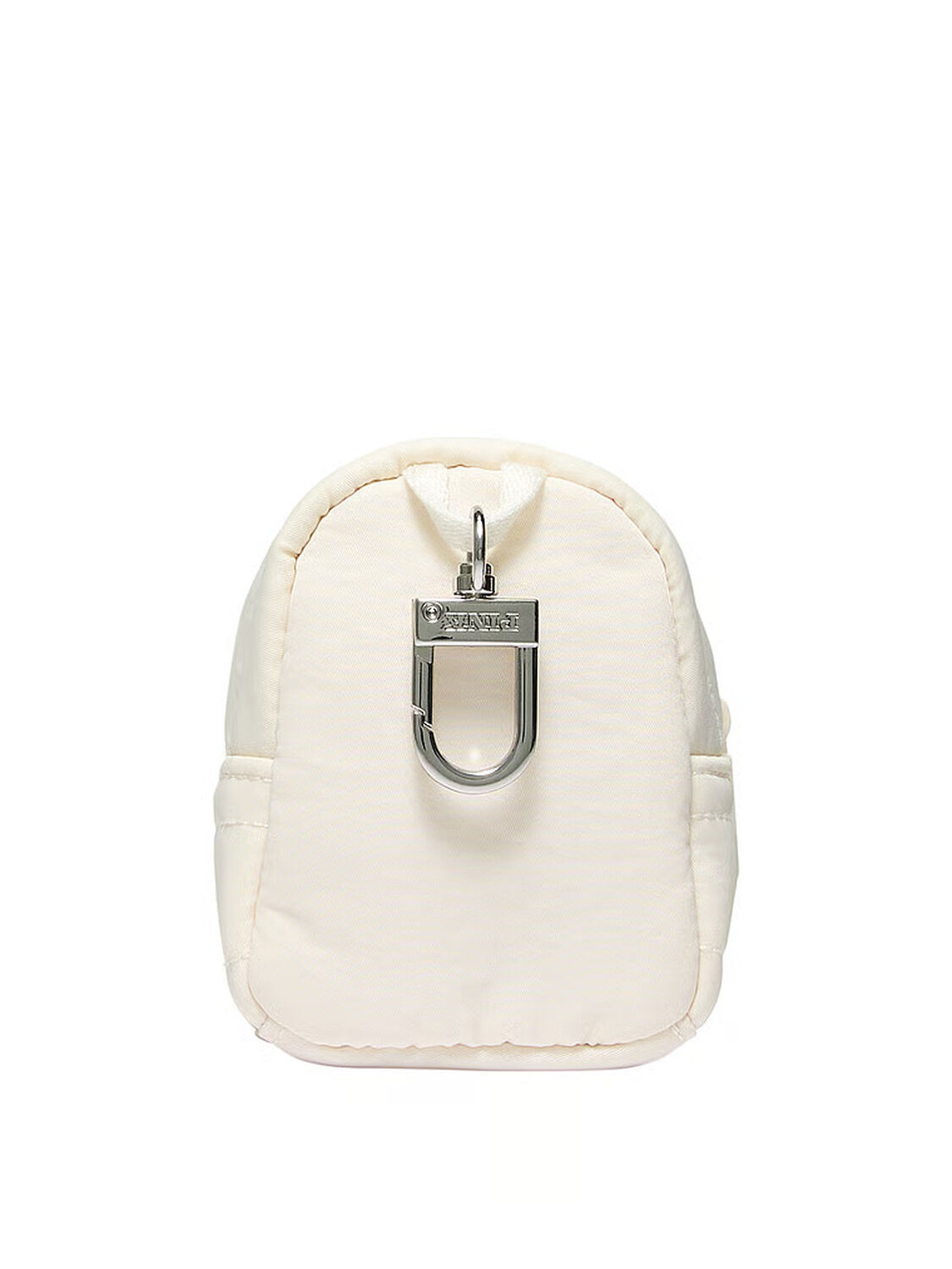 vs Pink Mini Backpack Keychain Charm White Shell 2 of 3