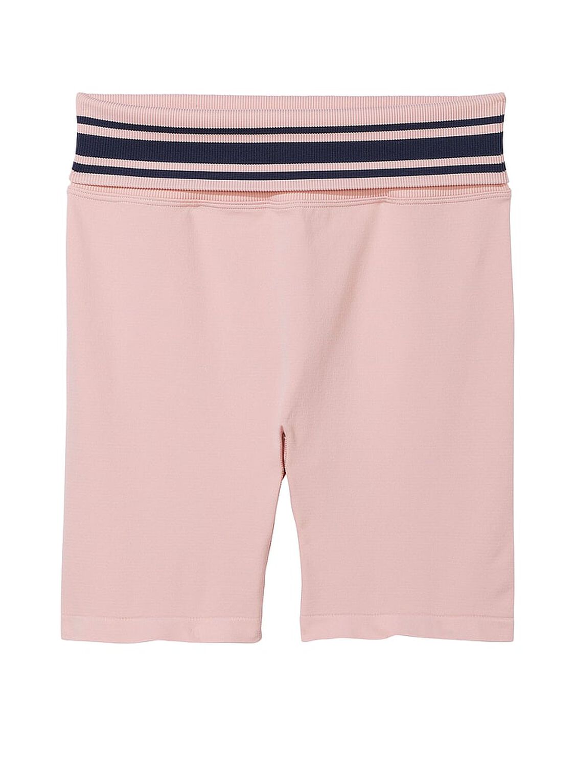 vs Pink PINK Flip It Seamless Foldover Bike Shorts Wanna Be Pink 3 of 4 