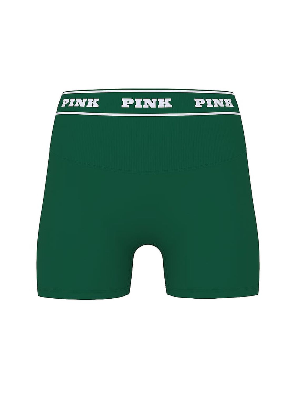 vs Pink Seamless Logo 3" Bike Shorts Jaguar Green 1 of 2 