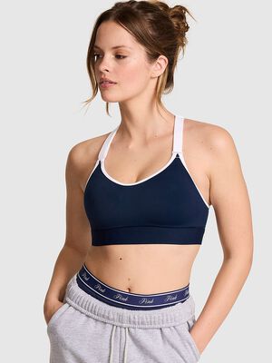 PINK Relay&trade; Strappy Medium-Support Sports Bra